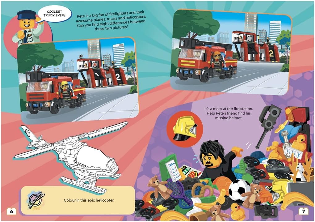LEGO® City: Let's Fly Activity Book