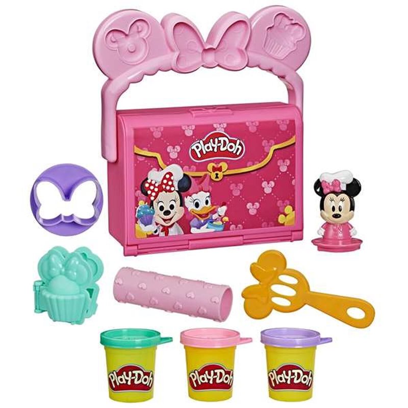 HASBRO PLAYDOH DISNEY JUNIOR ON THE GO PLAYSET ASSORTED