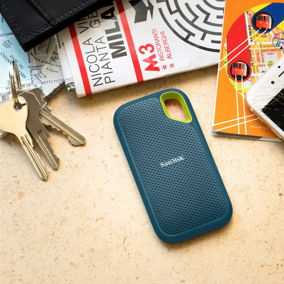 SanDisk 1TB Extreme Portable SSD - Monterey (SDSSDE61-1T00-G25M)