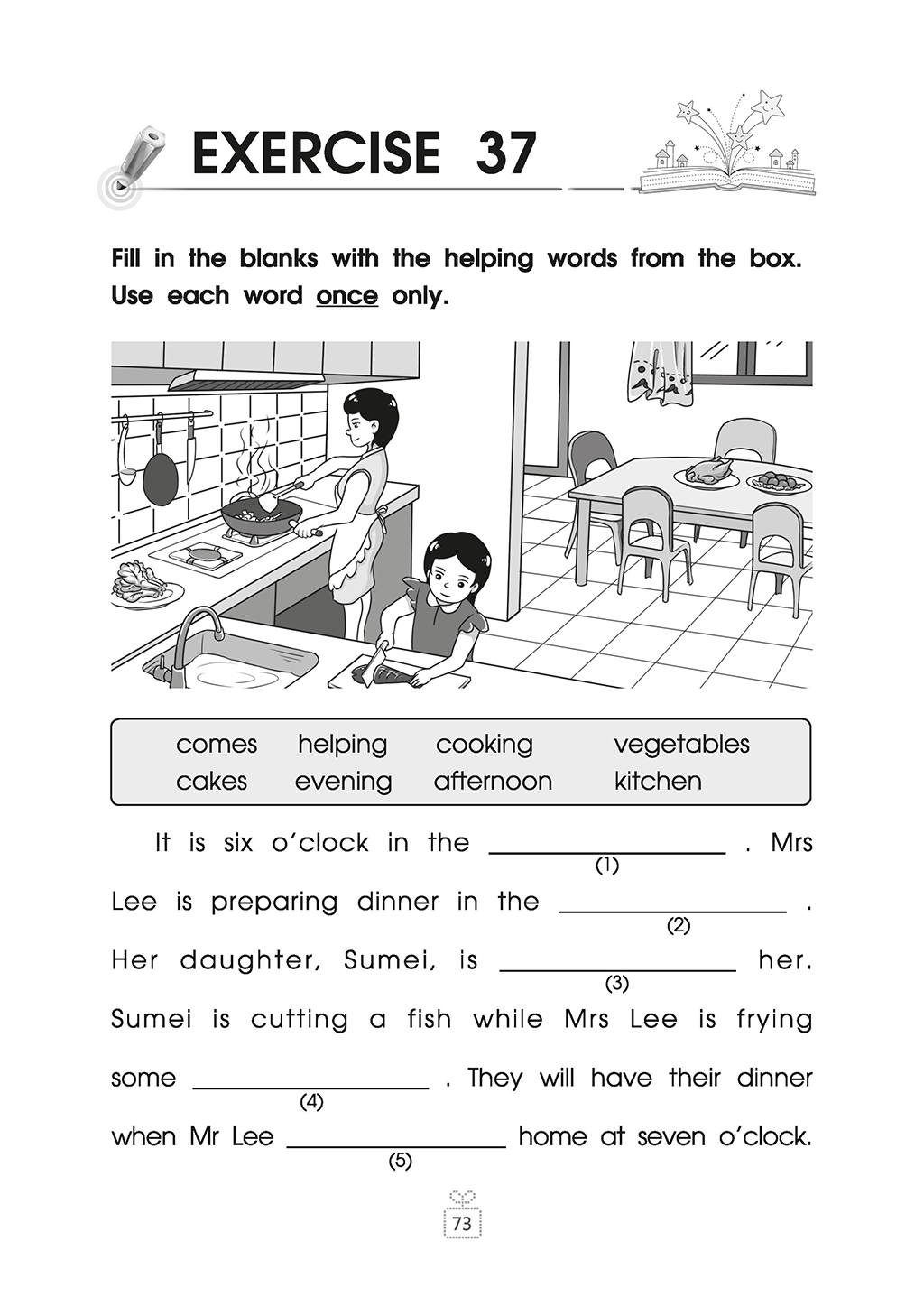 Presch S-English Comprehension Pract-3E
