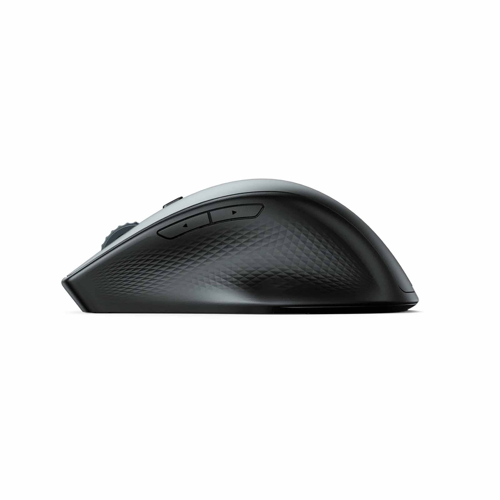 UGREEN 15803 Mu101 2.4G + Bluetooth 4000DPI Ergonomic Wireless Mouse with Batteries, Blue Gray