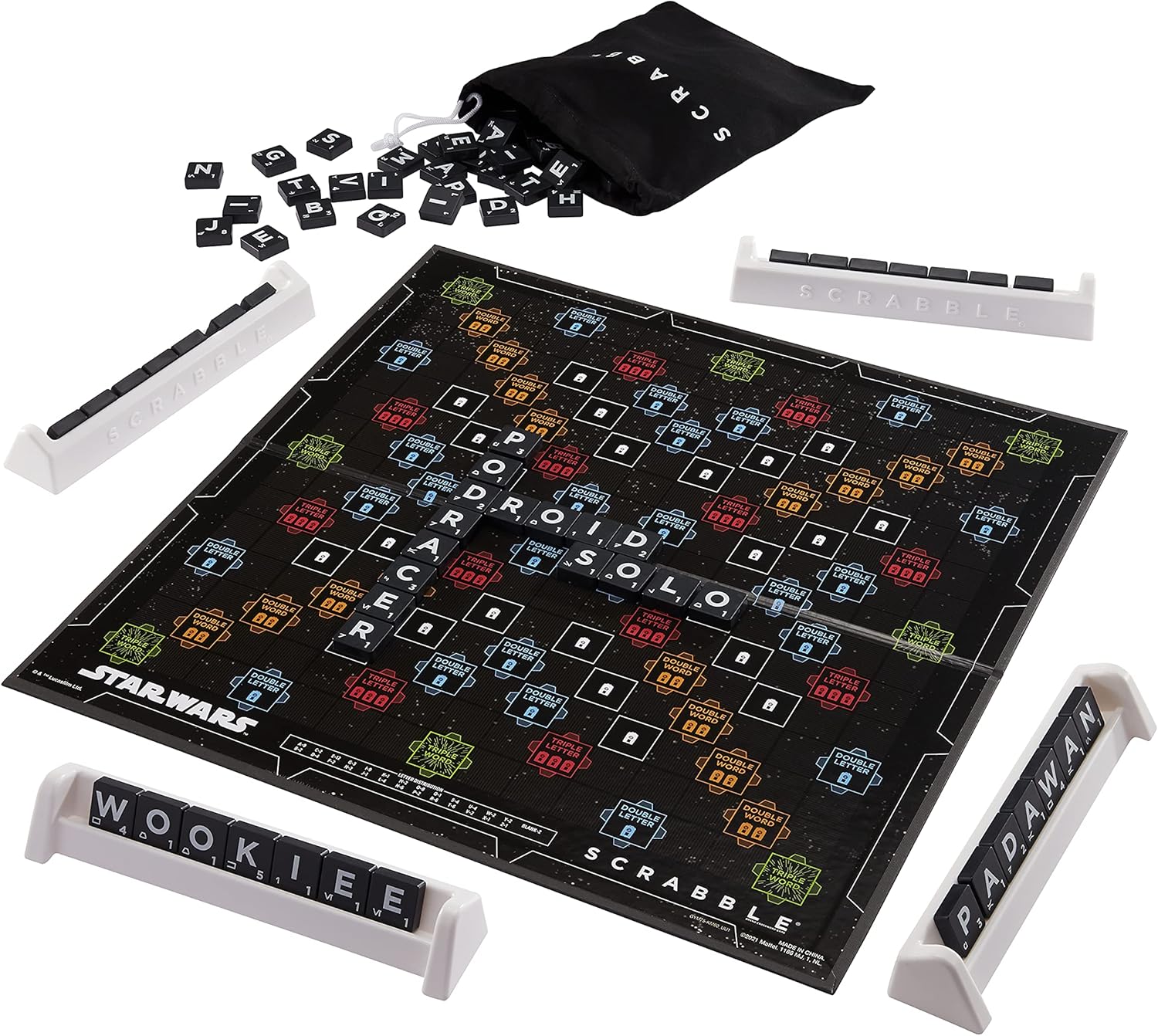 MATTEL SCRABBLE STAR WARS BOARD GAME
