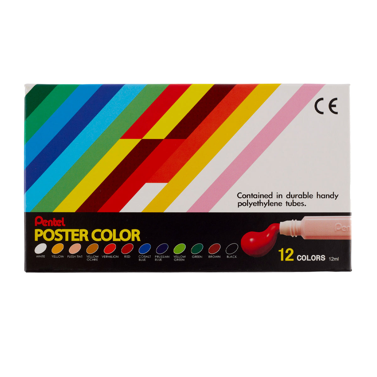 PENTEL Poster Colour 12 Colours