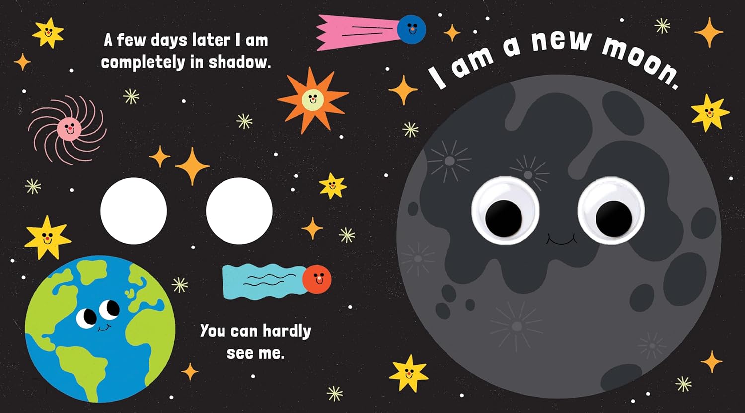 Googly Eyes: I Am the Moon (Board Book)
