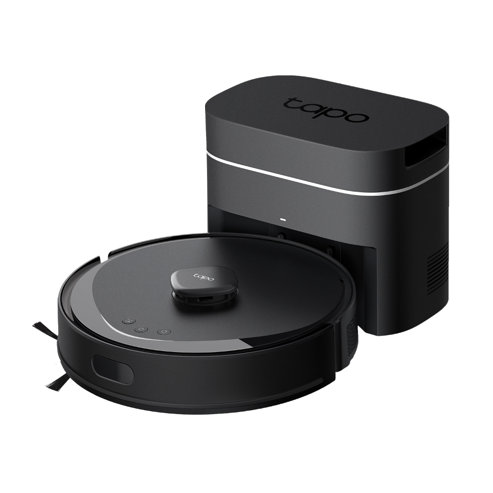 Tapo RV30 Max Plus Gen 2 Robot Vacuum & Mop + Compact Auto-Empty Dock