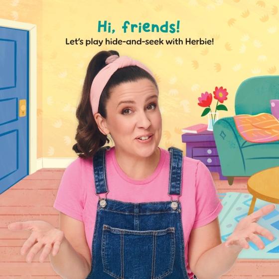 Hide And Seek With Herbie (Ms. Rachel) (Books By Ms. Rachel) Board Book – Lift The Flap
