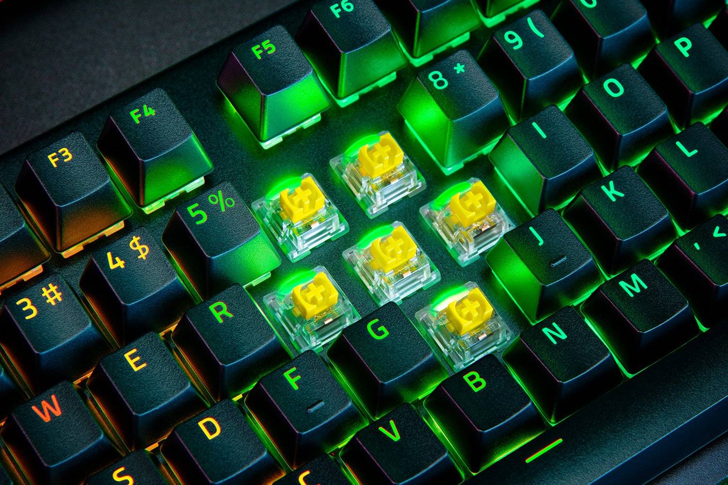 Razer BlackWidow V4 Mechanical Gaming Keyboard (Yellow Switch)