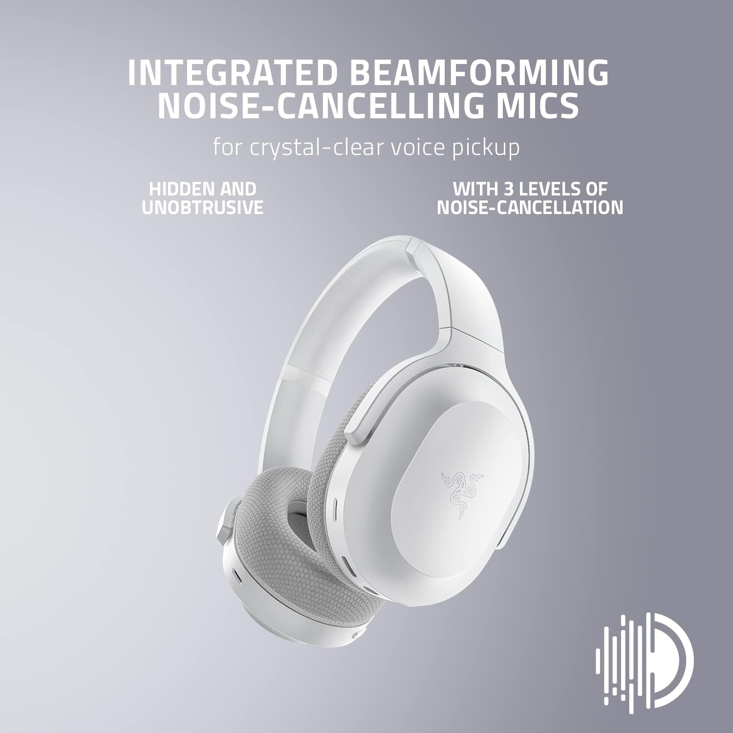 Razer Barracuda Wireless Gaming Headset (Mercury White)