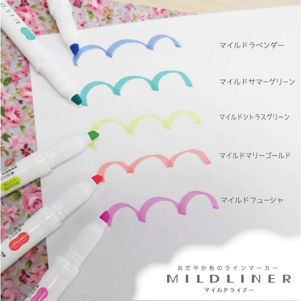 Zebra Mildliner T/h Highlighter Wkt7 Mild Magenta