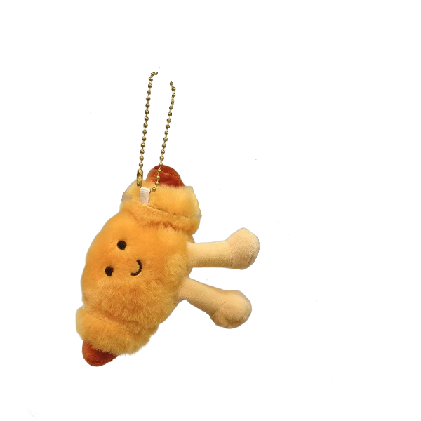 Sausage Bin Plush Keycharm