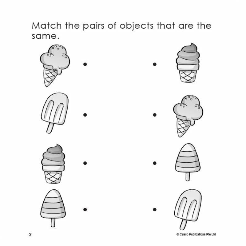 Step by Step Early Math Skills Book 3: Matching, Sorting, Comparing, Patterning (for Ages 3-4)