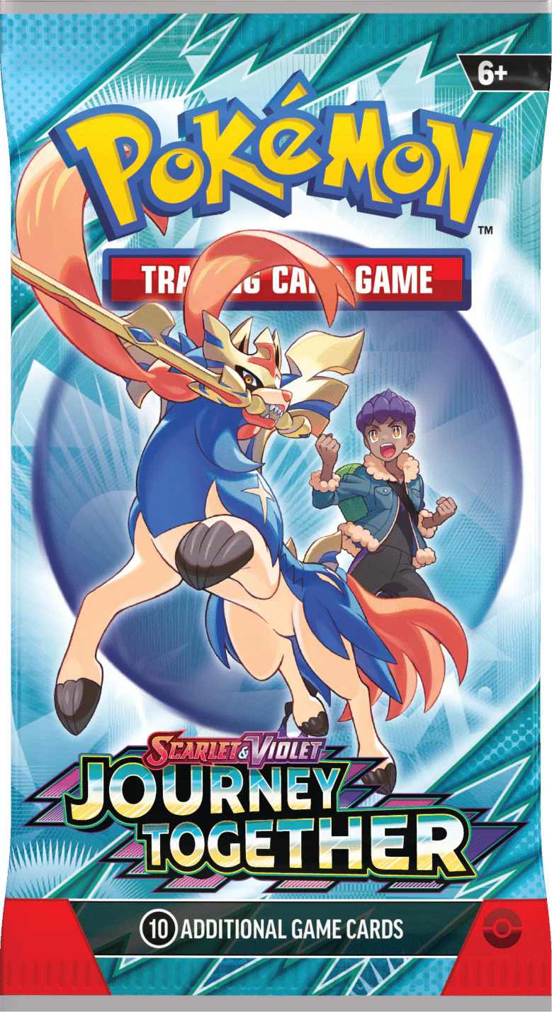 Pokemon Trading Card Game: Scarlet & Violet Journey Together Booster Pack (10 Cards)