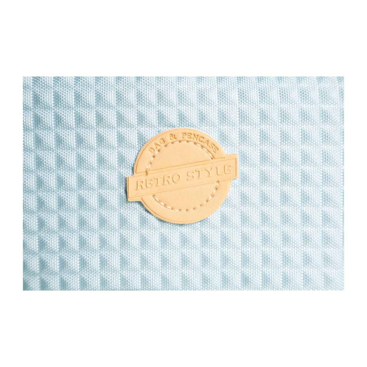 Pop Bazic Single Zip Pencil Bag (Blue) - PB-820RN-Blue