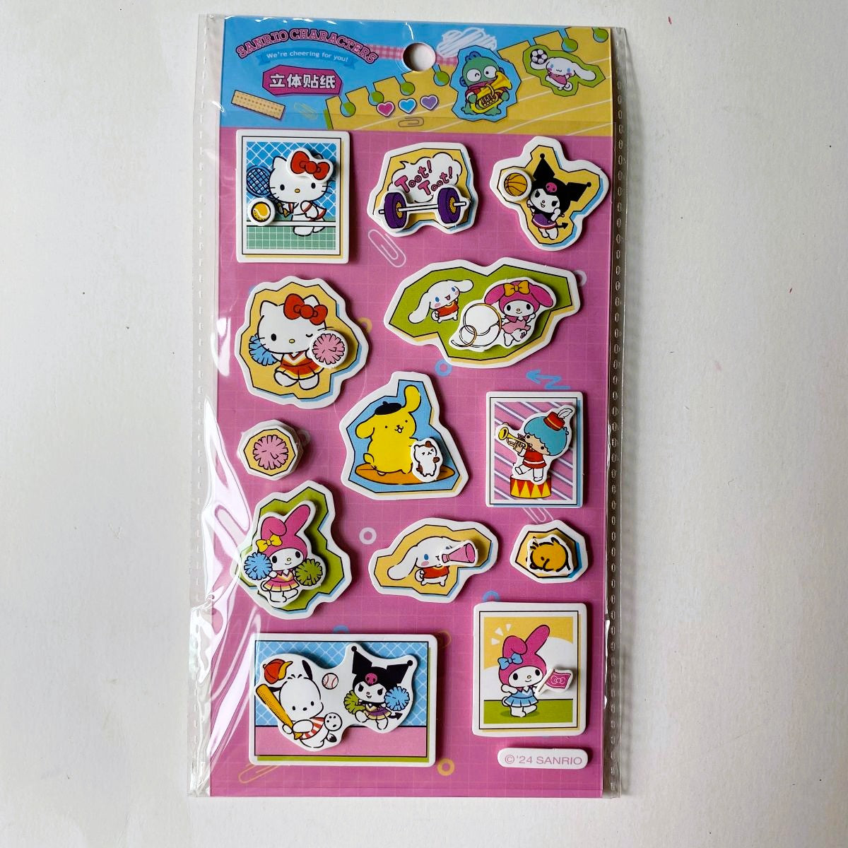 SANRIO EVA STICKER MXYDP02-MX-B