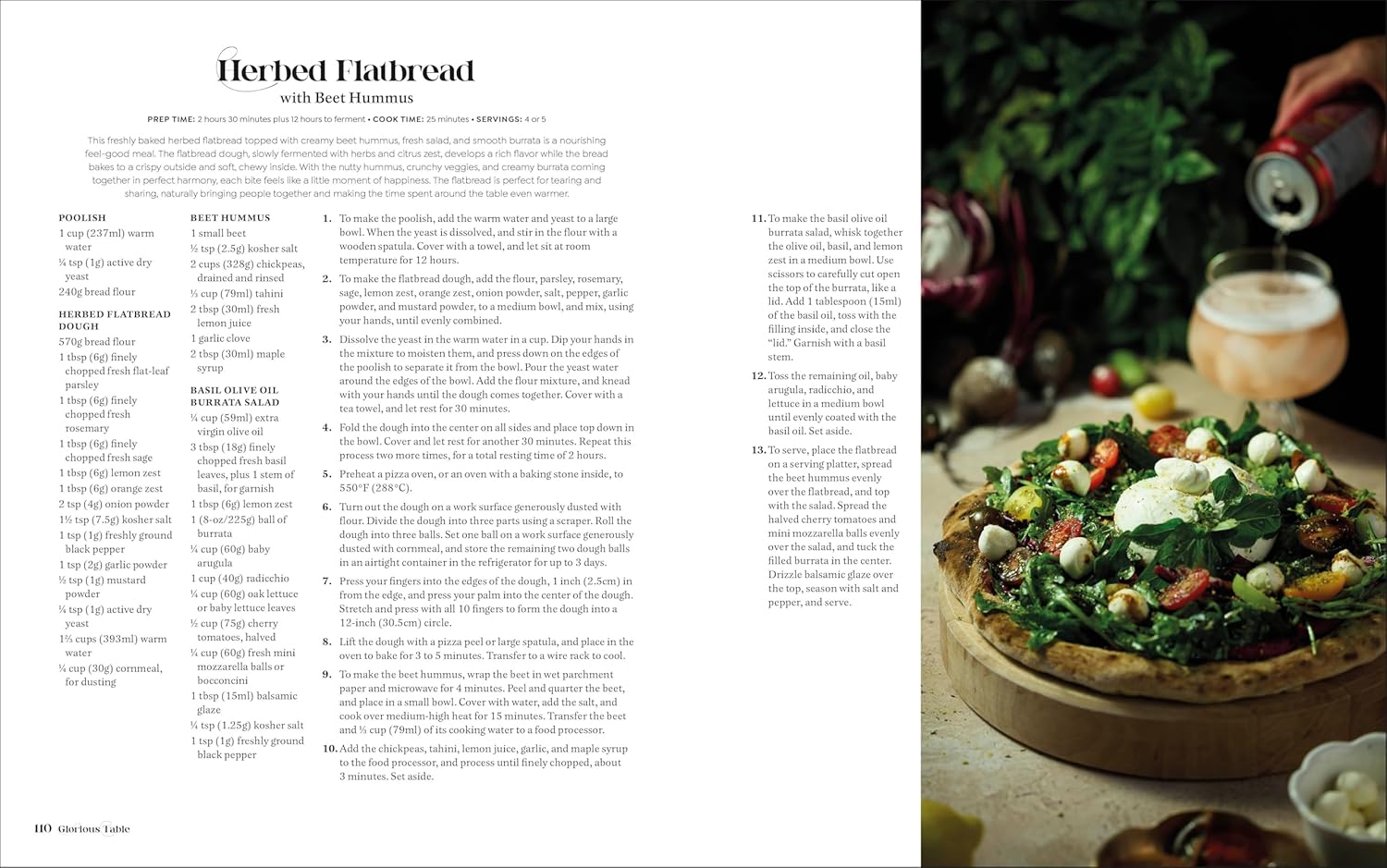 Glorious Table: Beautiful Food for a Delicious Life (Hardcover)