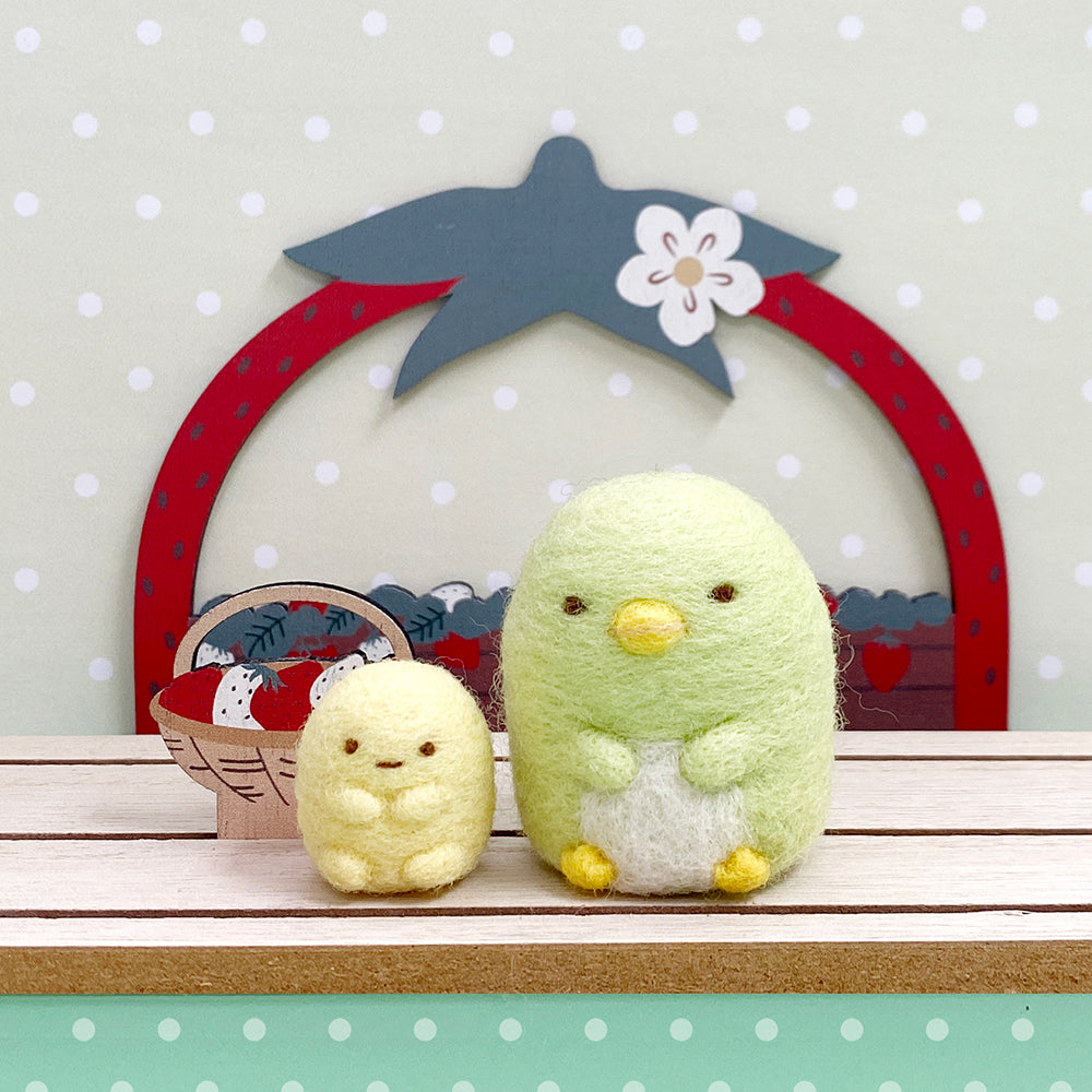 Diy Sumikko Felting Key Charm - Penguin