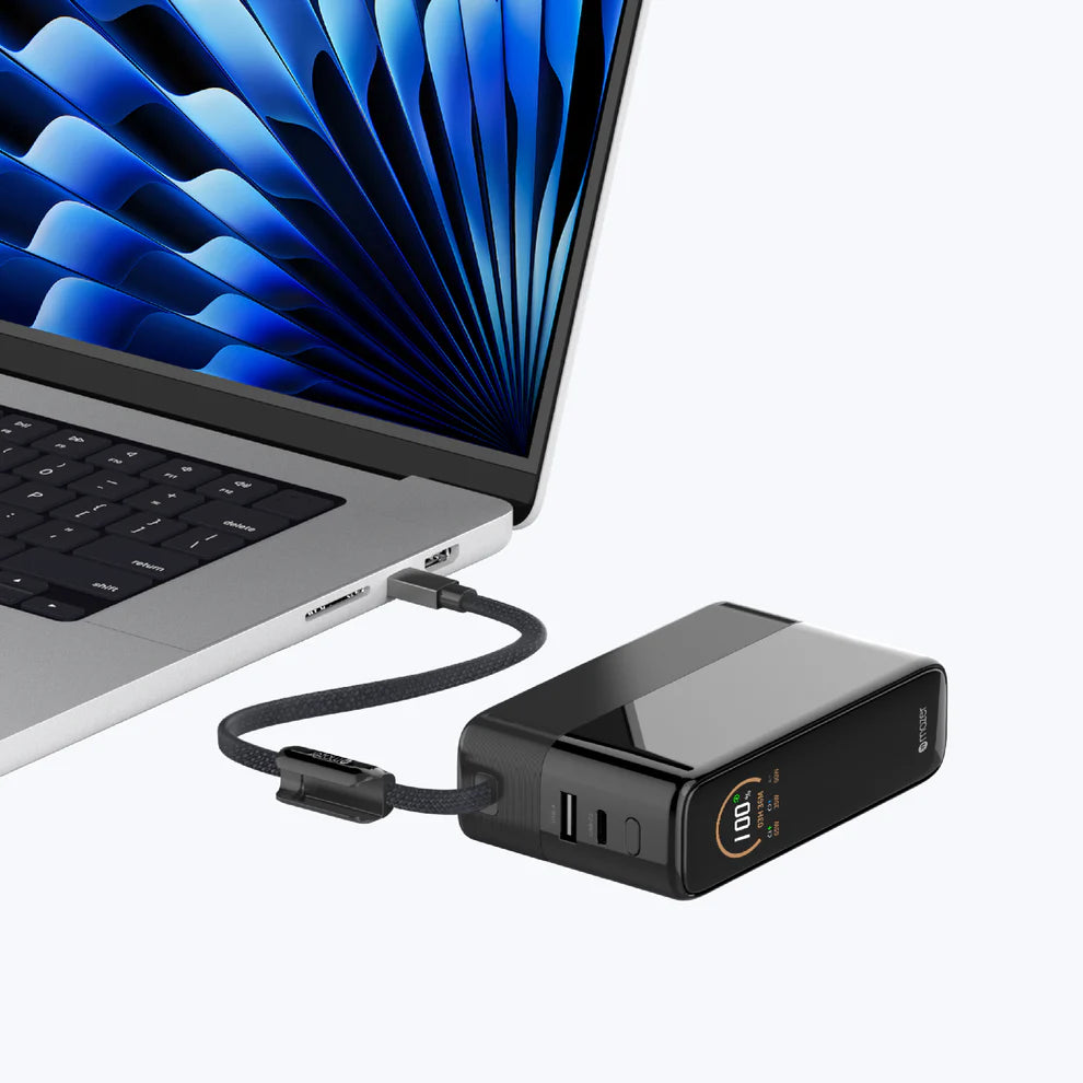 Mazer M-Ai-PC130L20-V7 130W 20000 mAh Laptop Power Bank (Black)