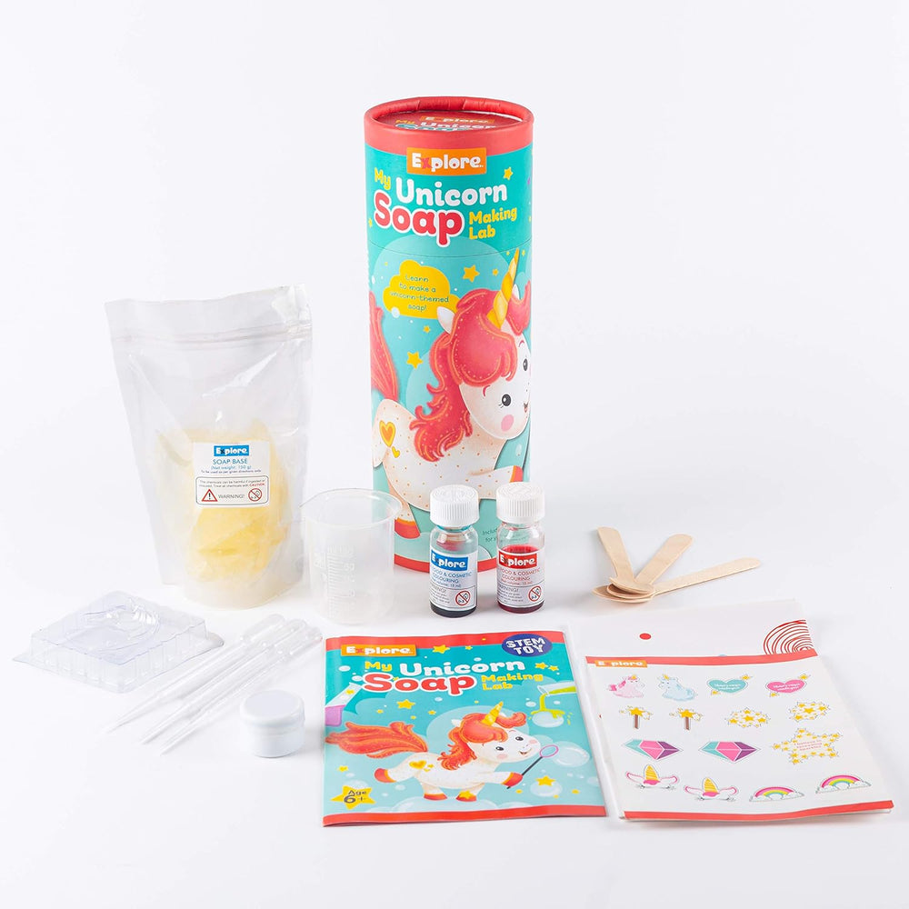 EXPLORE STEM MY UNICORN SOAP MAKING LAB