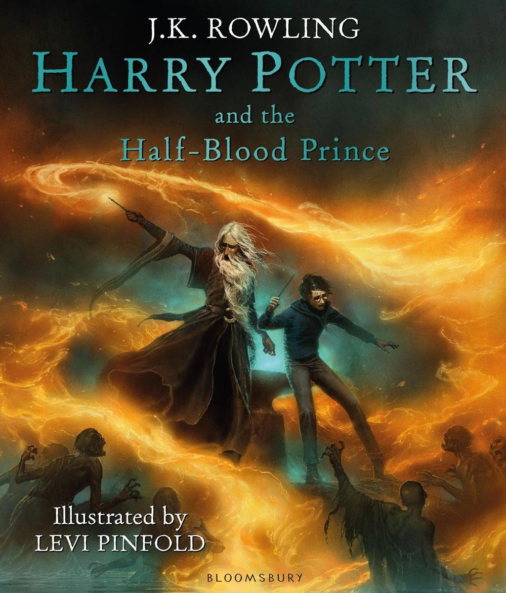 Harry Potter 06: Half-Blood Prince - Illustrated Edition (Hardback)