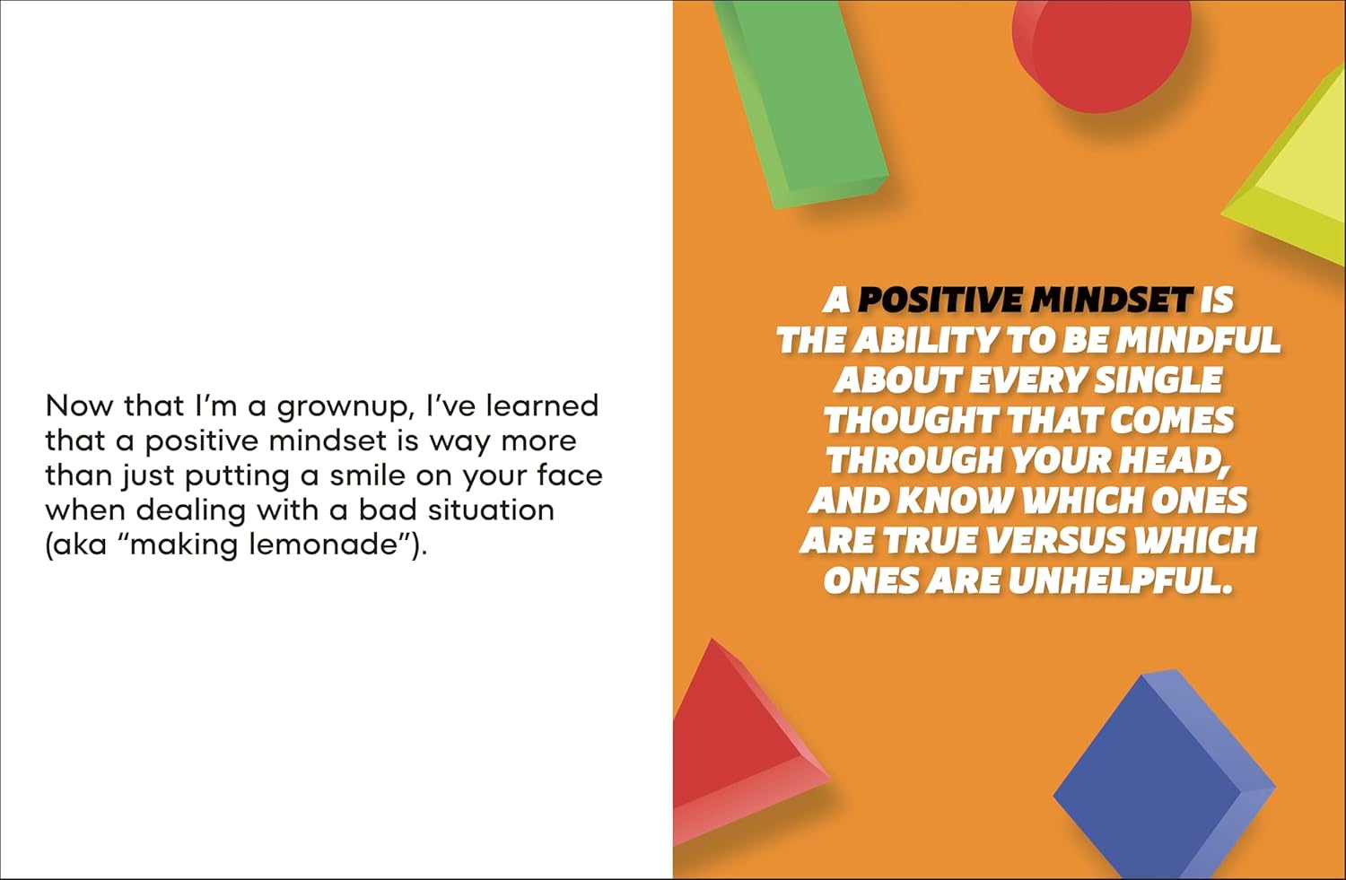A Kids Book About Positive Mindset (Hardcover)