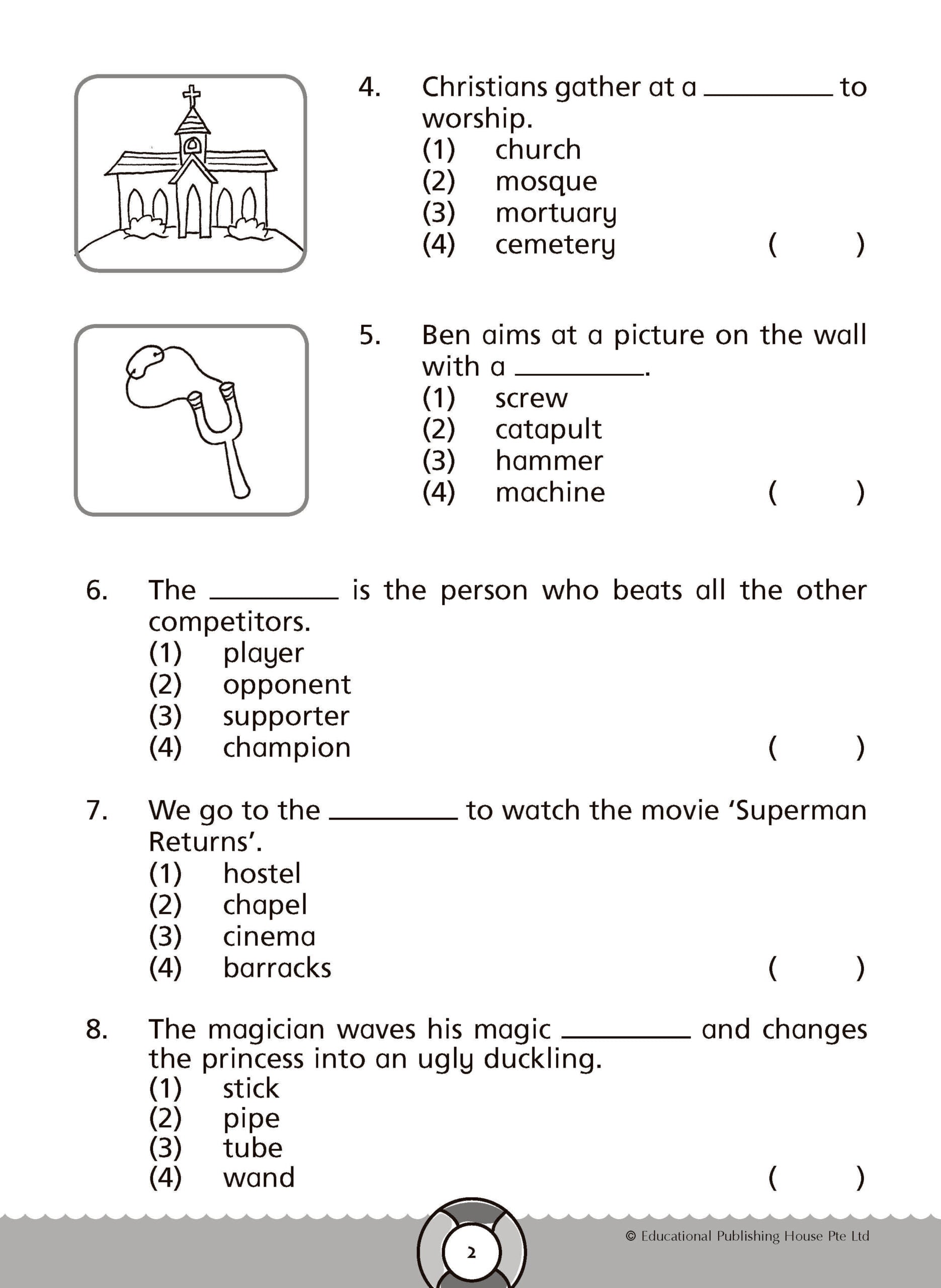 Primary 1 Challenging English 4-in-1