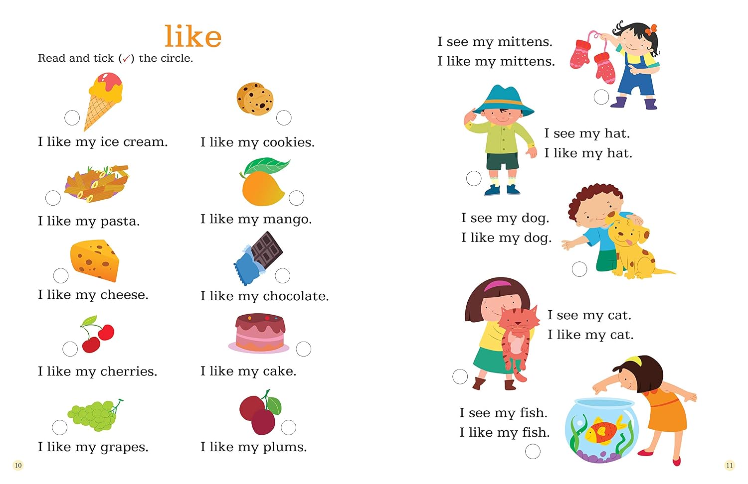My First Sight Words and Sentences Level 1