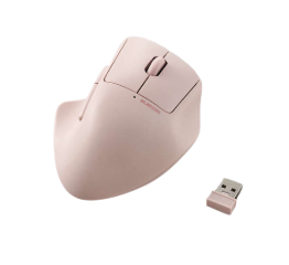 Elecom SHELLPHA 7 Buttons Silent Wireless Mouse Pink