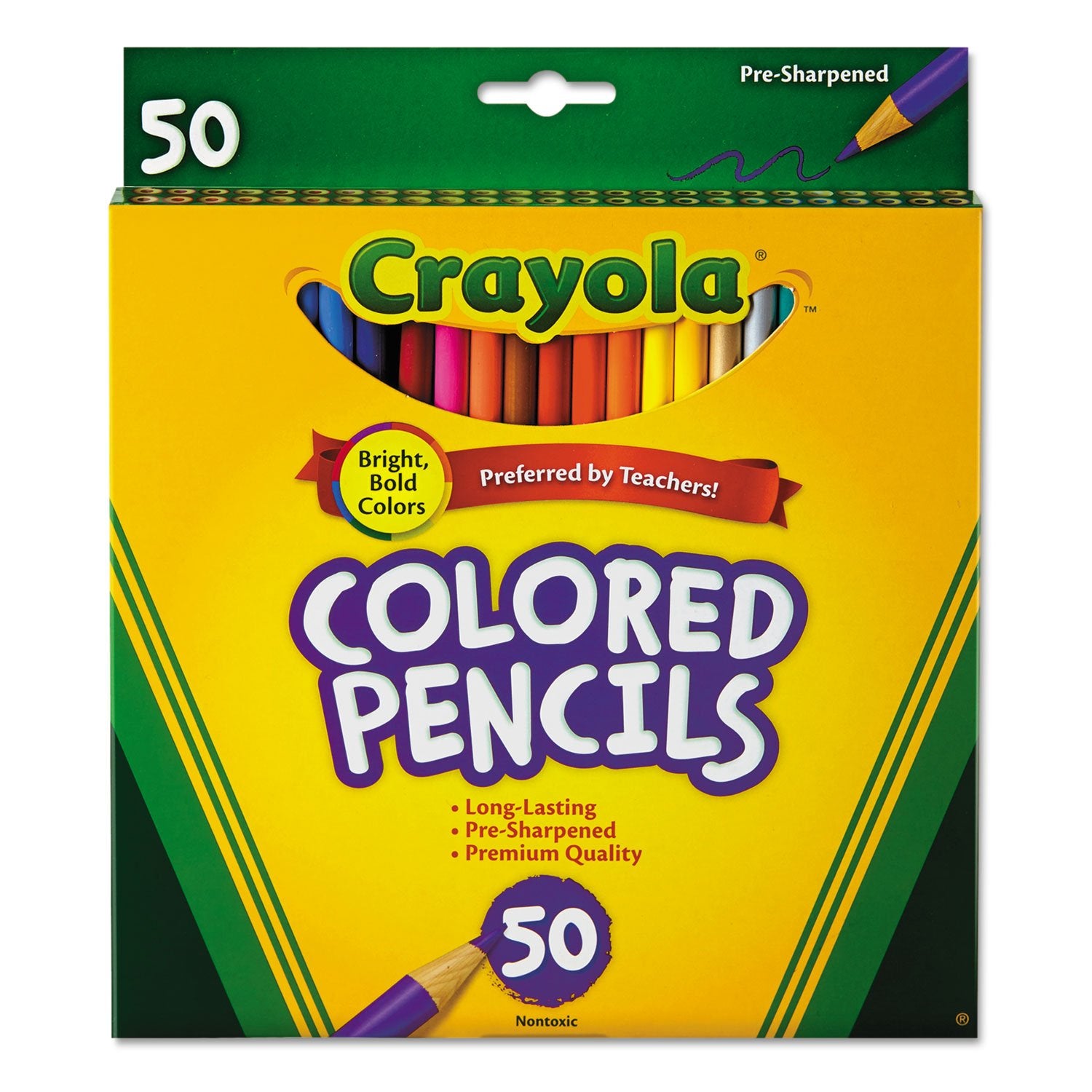 Crayola Colored Pencils 50'S 684050