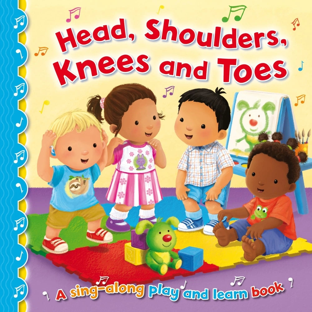 Sing-Along Play and Learn - Head, Shoulders, Knees and Toes (Board Book)
