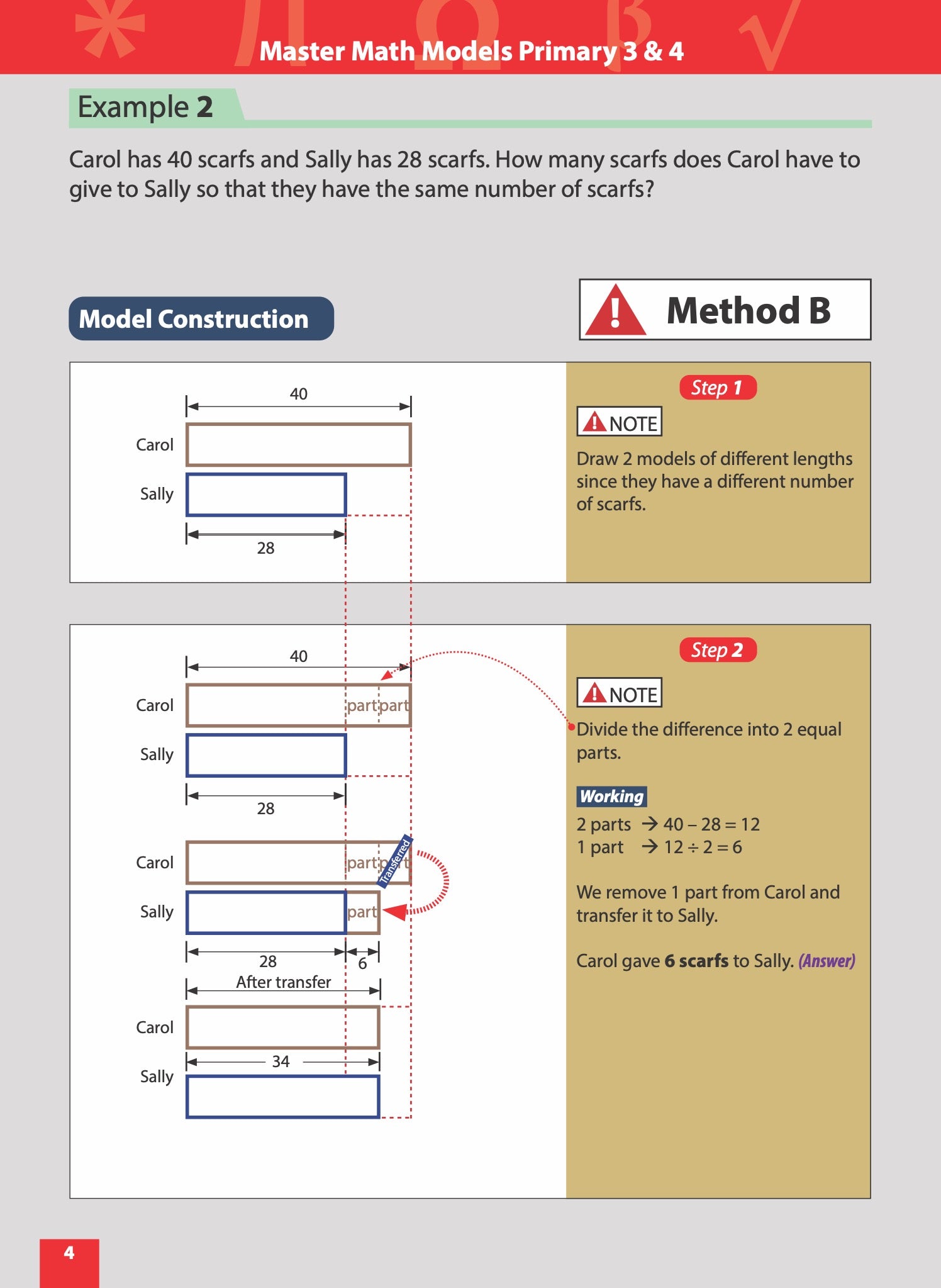 Primary 3&4 Master Math Models Book 2 – Whole Numbers 2