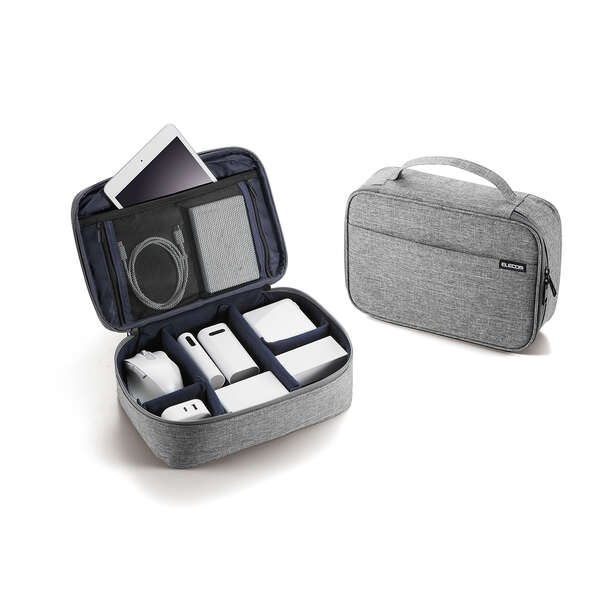 BMA-GP15 Elecom Gadget Pouch Carrying Type Grey