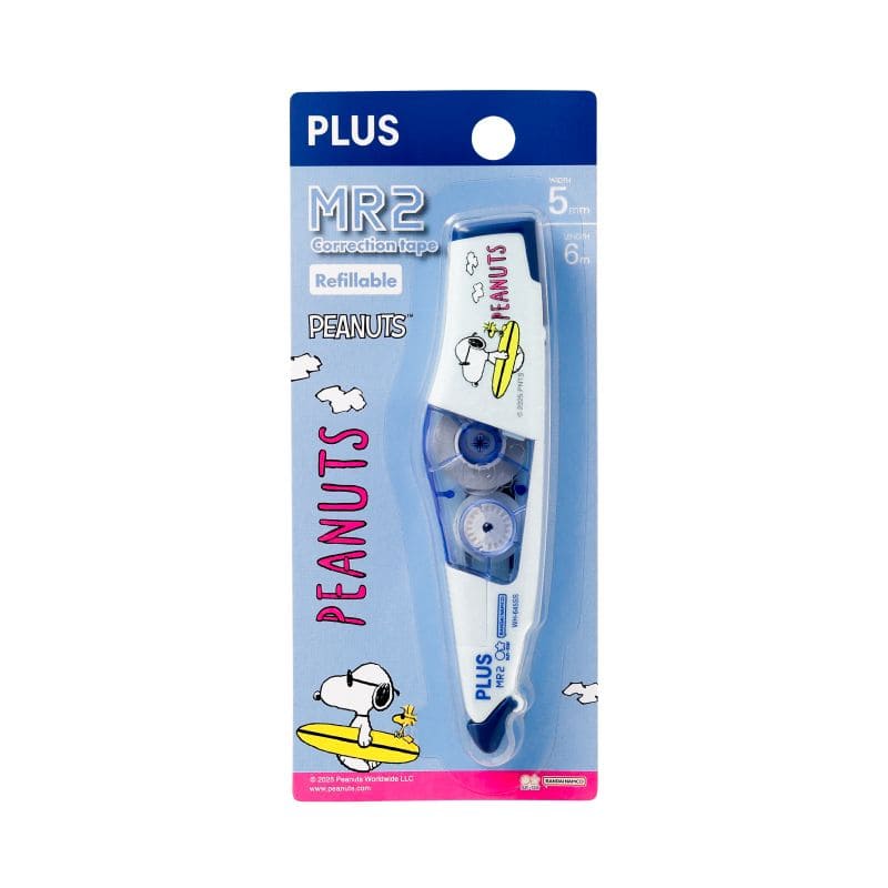 PLUS MR2 Correction Tape WH-645 PEANUTS SURF 