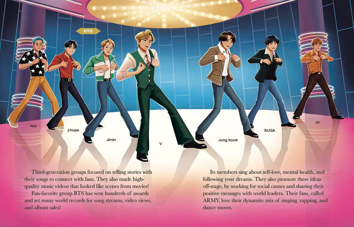 My Little Golden Book About K-pop (Hardcover)