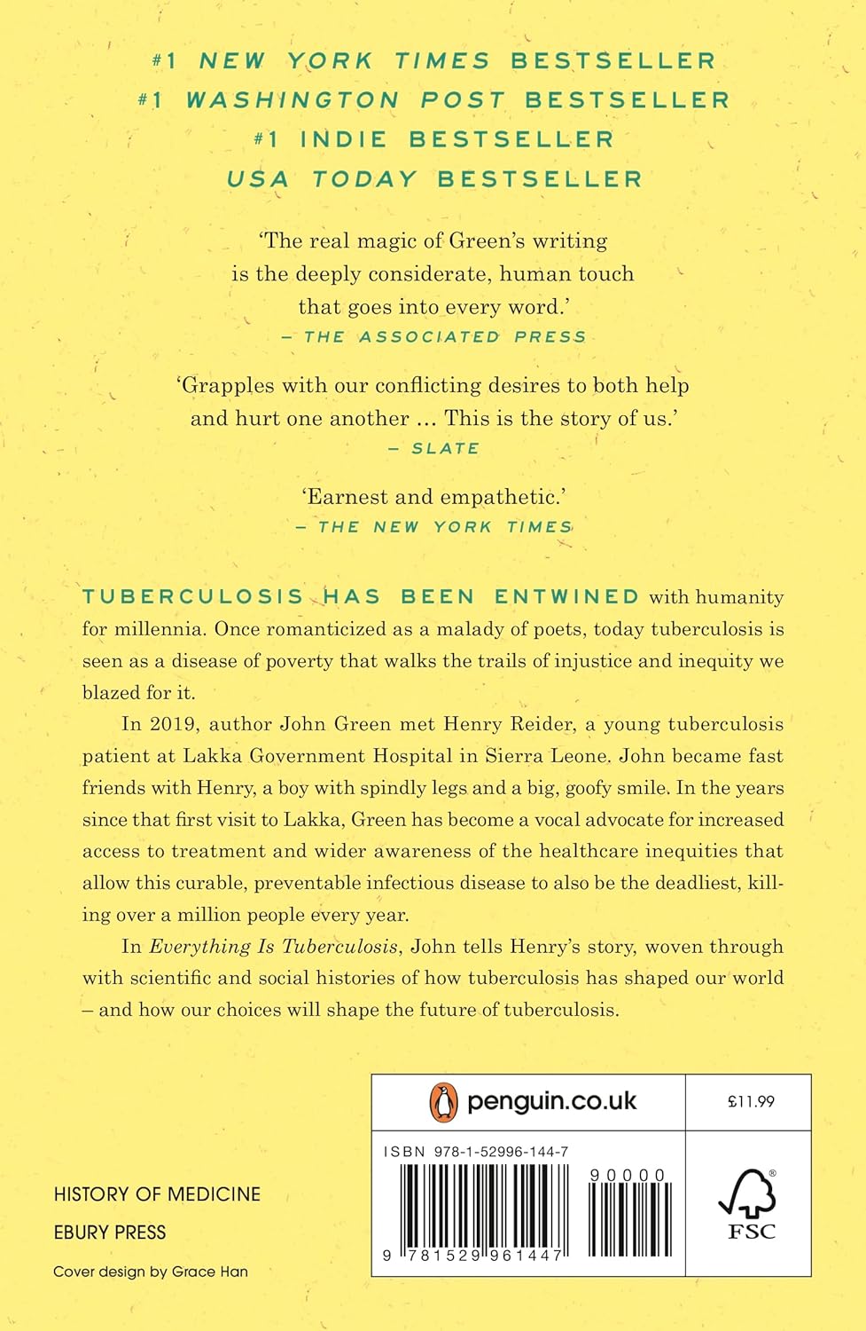 Everything Is Tuberculosis (Paperback)