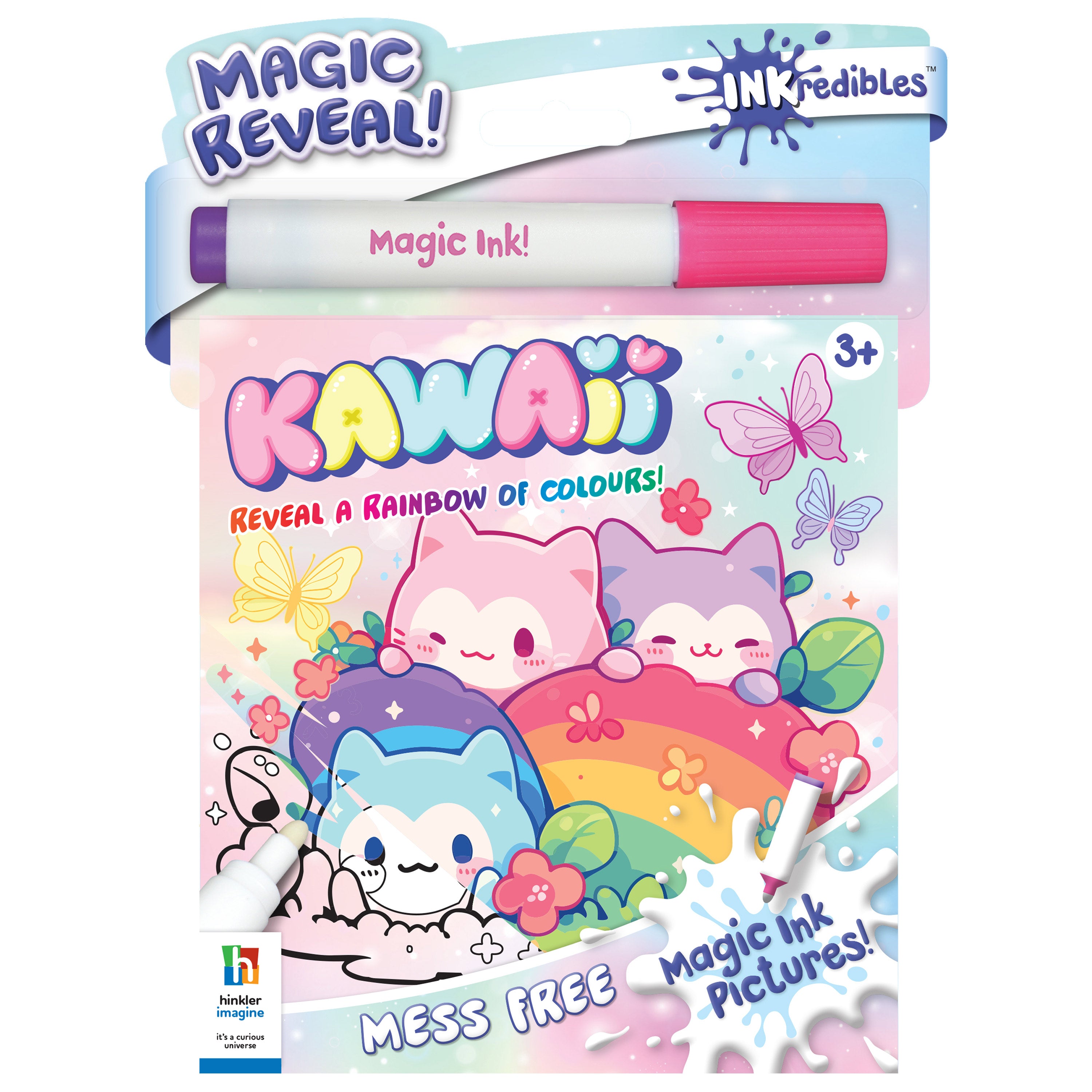INKREDIBLES KAWAII MAGIC INK PICTURES
