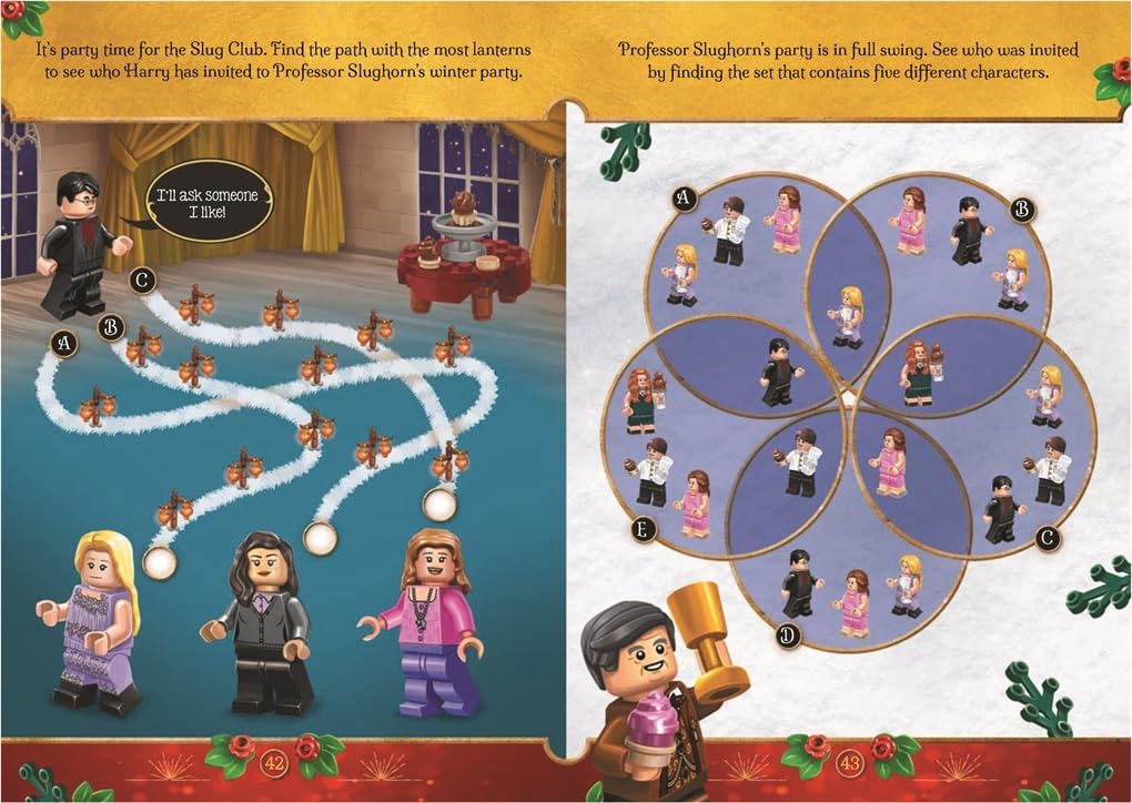 LEGO® Harry Potter™: Magical Christmas (with Harry Potter Minifigure and Festive Mini-Builds) Hardcover