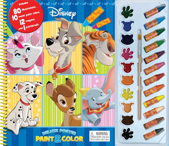 DELUXE POSTER PAINT & COL: ANIMAL CLASSI