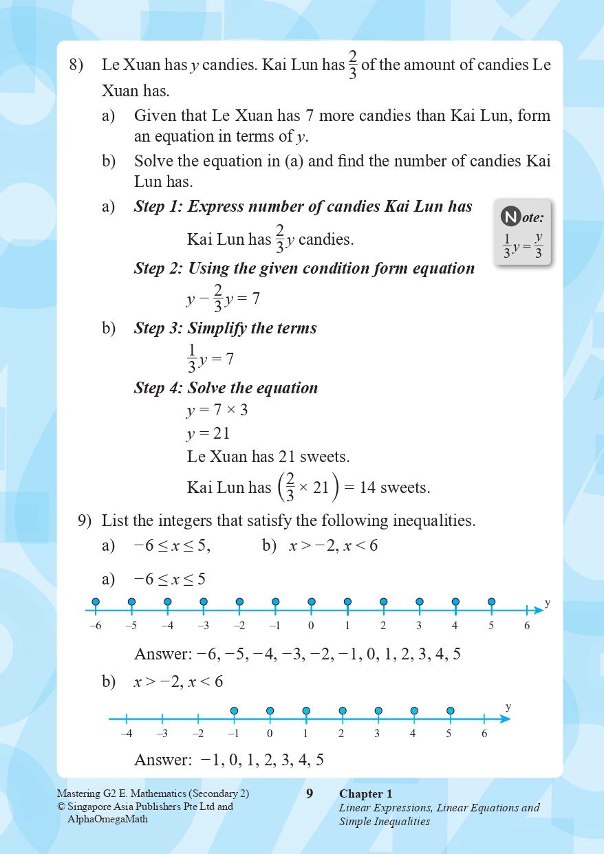 Mastering G2 ELEMENTARY MATHEMATICS Secondary 2