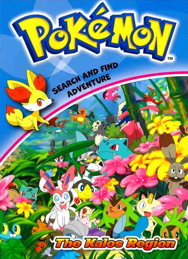Pokemon Search And Find Adventure: The Kalos Region (Paperback)