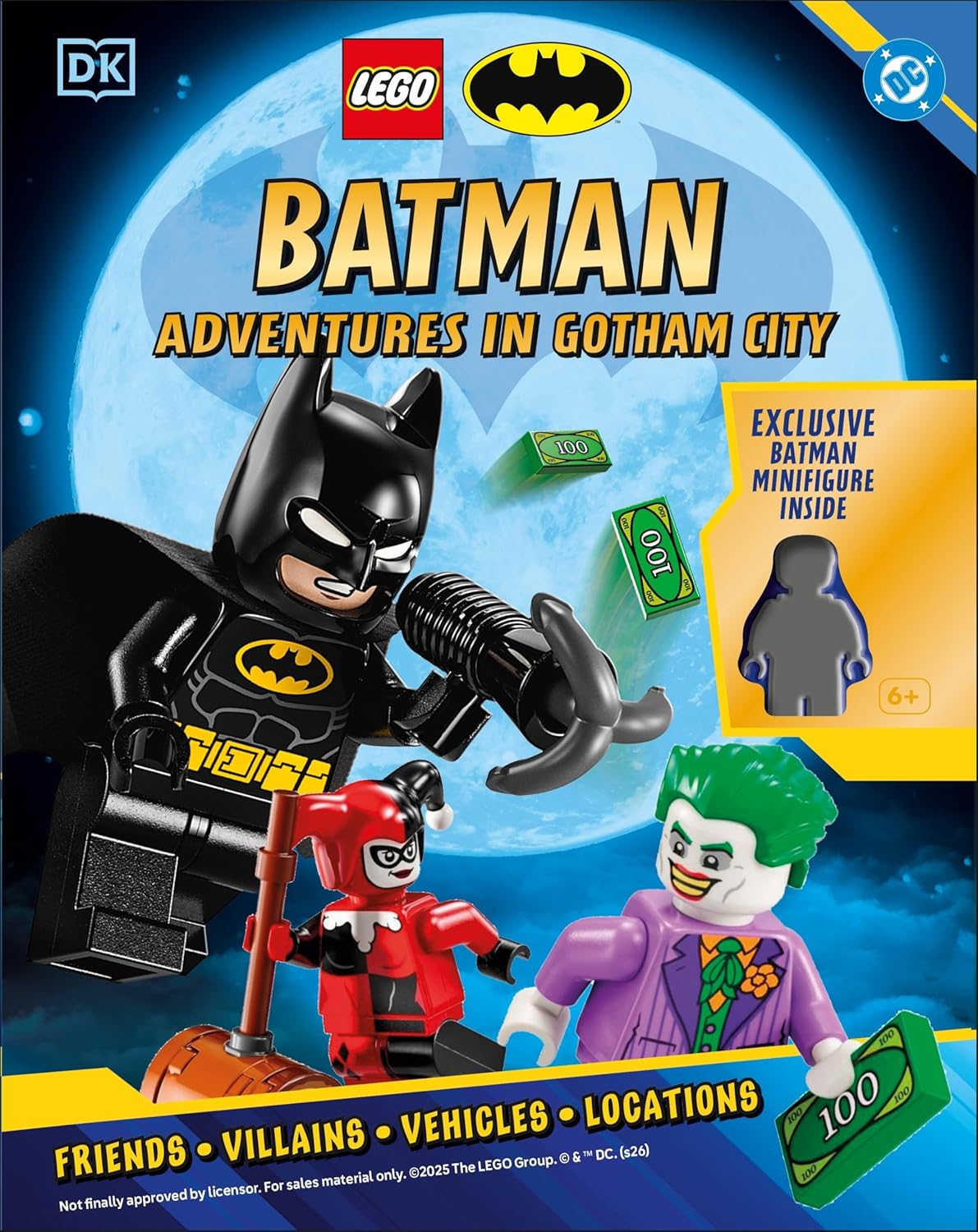 LEGO DC Batman Adventures in Gotham City: Includes Exclusive Minifigure (Hardcover)