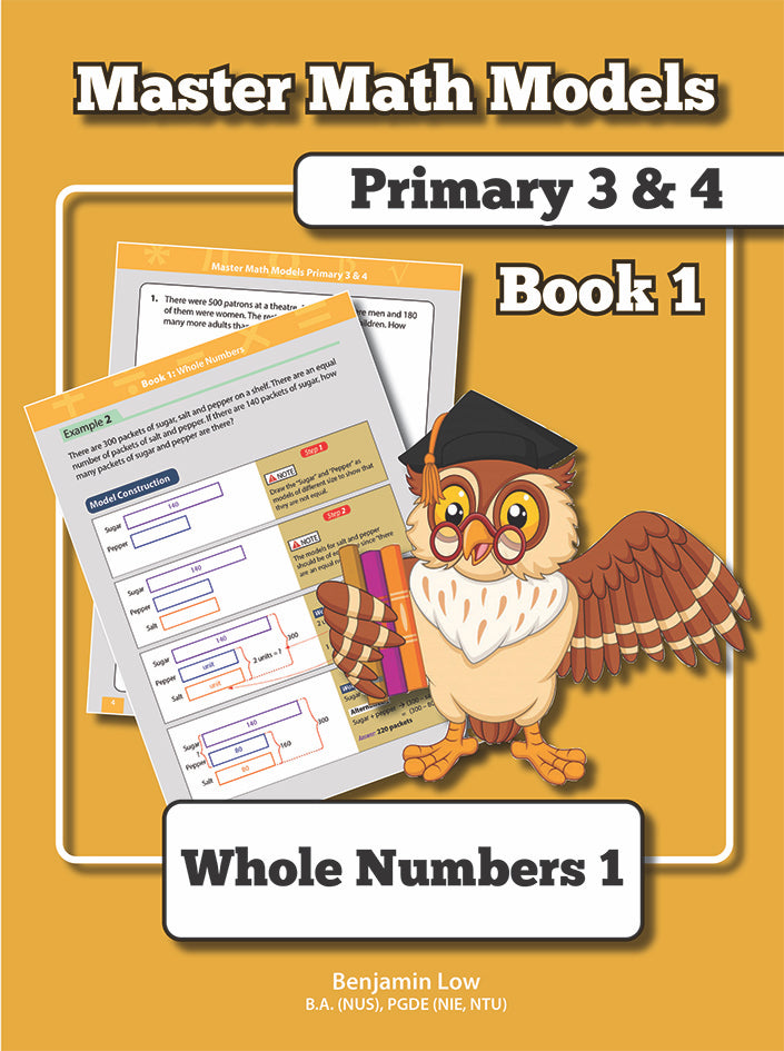 Primary 3&4 Master Math Models Book 1 – Whole Numbers 1