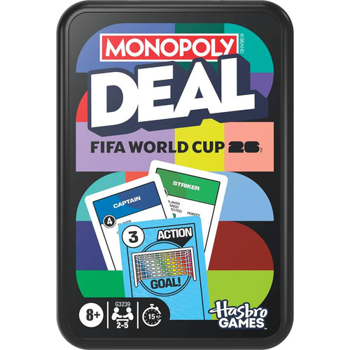 HASBRO MONOPOLY DEAL FIFA WORLD CUP 2026 EDITION CARD GAME