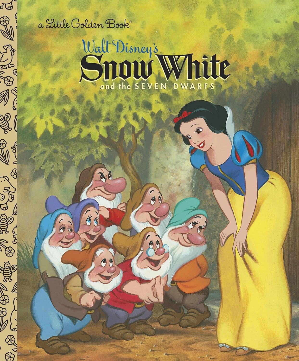 A Little Golden Book: Snow White and the Seven Dwarfs (Hardcover)
