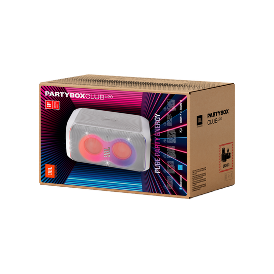 JBL PartyBox Club 120 Bluetooth Speaker - White