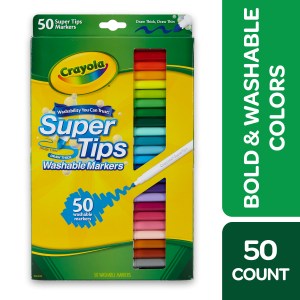 Crayola Super Tips Washable Markers 50'S 585050