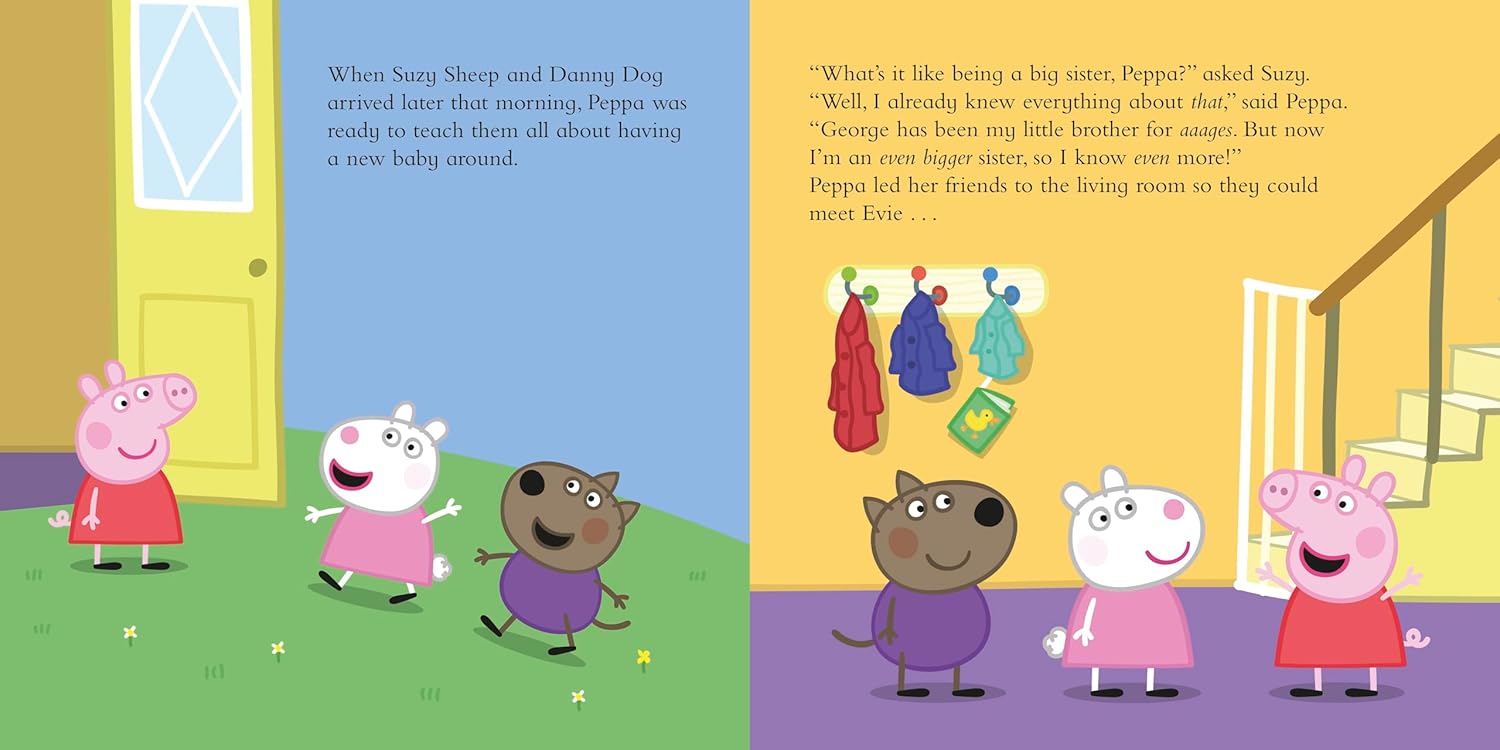 Peppa Pig: Big Sister Peppa (Paperback – Picture Book)