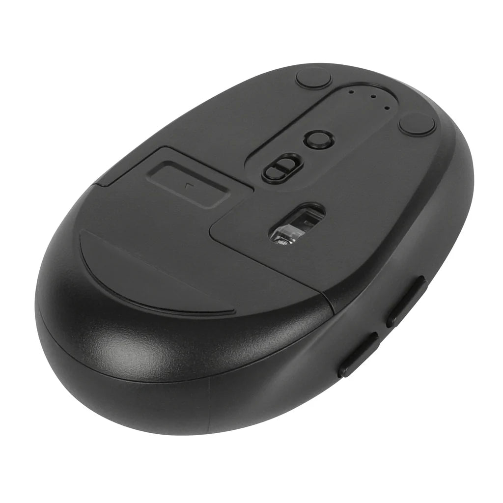 Targus Midsize Comfort Multi-Device Antimicrobial Wireless Mouse (Black) 