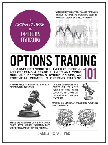 Options Trading 101: From Understanding the Types of Options and Creating a Trade Plan to Analyzing Risk and Predicting Strike Prices, an Essential Primer in Options Trading (Adams 101 Series) (Hardcover)
