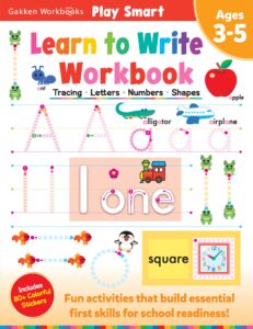 PLAYSMART LEARN TO WRITE WORKBOOK