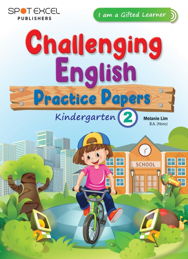 Kindergarten 2 - Challenging English Practice Papers